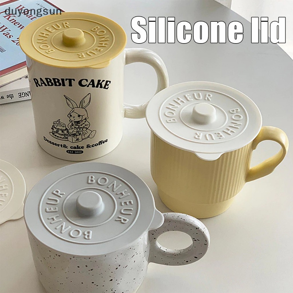 9.5ซม.ฝาครอบแก้วซิลิโคน ฝาซิลิโคนจุกปิดแก้ว ป้องกันฝุ่น หลายสี - รูปที่ 2