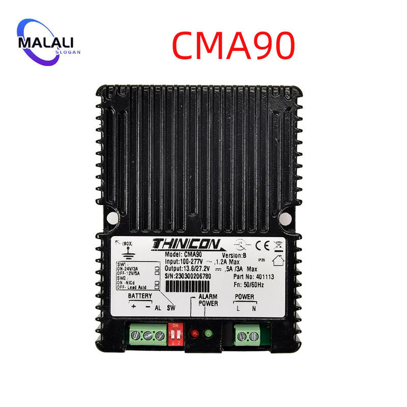【จัดส่งจากกรุงเทพฯ】Cma90 Charger Thinicon กําเนิดไฟฟ้าเครื่องยนต์สมาร์ท Charger CMA90 เครื่องกําเนิดไฟฟ้าแบตเตอรี่แผงเครื่องกําเนิดไฟฟ้าอะไหล่ 12V/5A 24V/3A