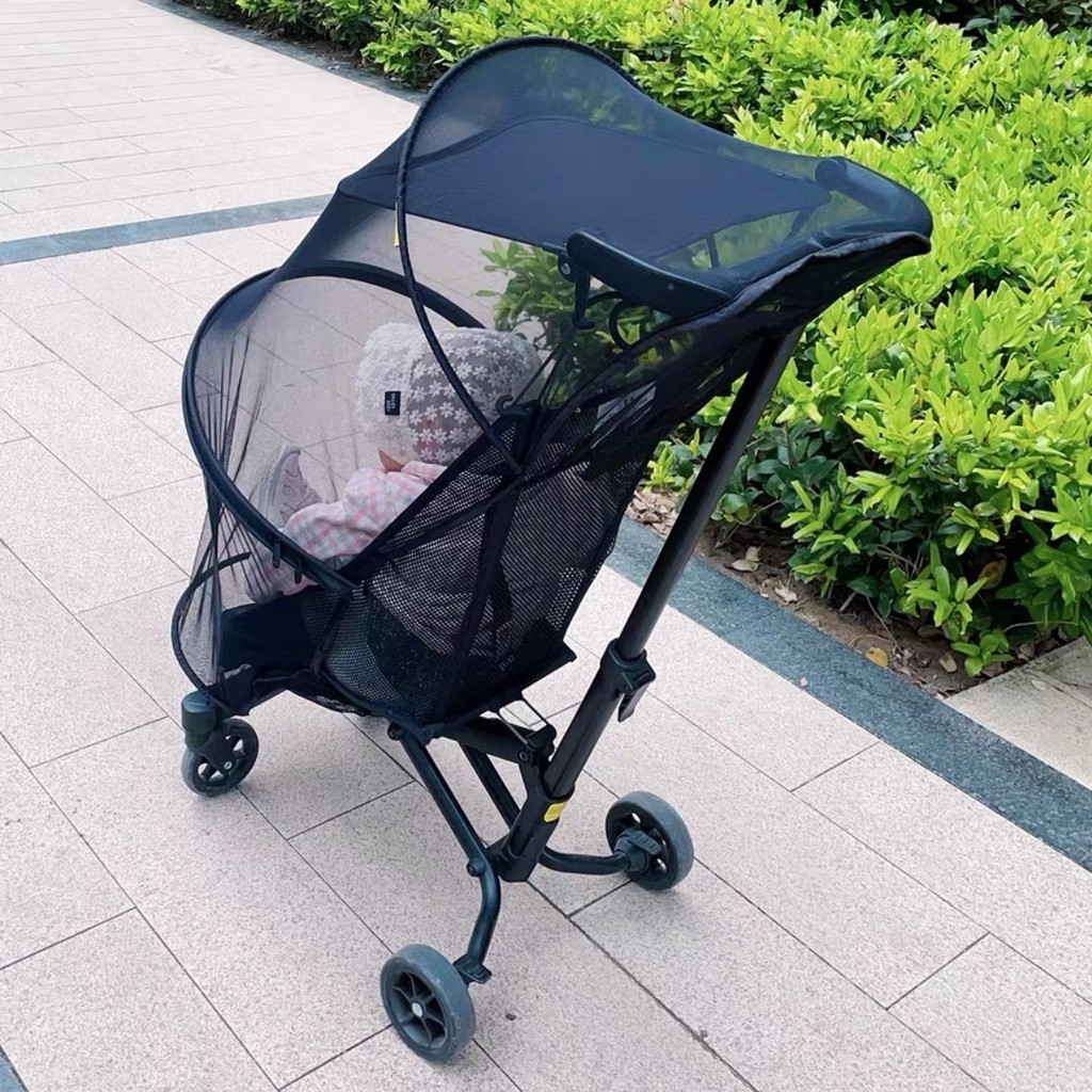 Maruya T2 Little Tiger t18 อุปกรณ์เสริมกระเป๋ารถ Universal รถเข็นเด็ก Simple รถเข็นเด็กมุ้งกันยุงสุท