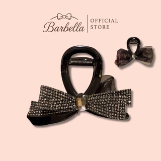 Barbella กิ๊บโบว์เพชรทรงหรู กลิตเตอร์ประกายเงางาม รุ่น Giselle (BB034)