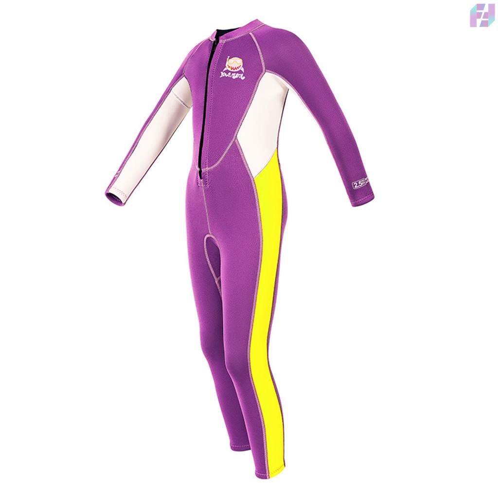 DIVE & SAIL ชุดว่ายน้ำ 2.5 มม. ซิปร้อน สำหรับเด็ก Water Body Dive Sail พร้อมระบบทำความร้อน