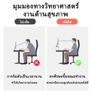 ชั้นวางคอมพิวเตอร์/ชั้นวางโน้ตบุ๊ค/ชั้นวางเดสก์ท็อป ขาตั้งเดสก์ท็อป/ ของไม้/ ของแบบเรียบง่าย / รองรับน้ำหนักได้ 15 กก