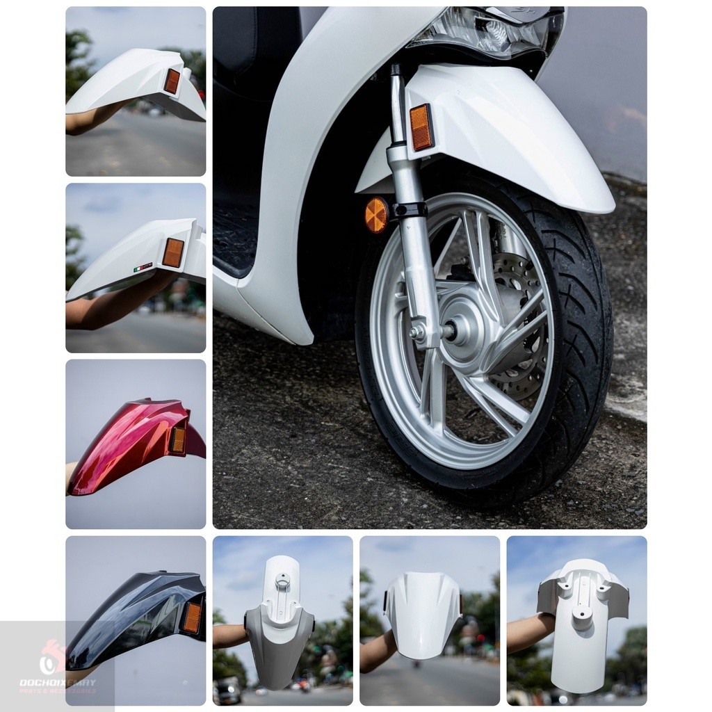 บังโคลนหน้า SH 350i ZHIPAT ติดตั้ง SH 150 125 160 2020 2021 2022 - sh350 บังโคลนติดตั้งเช่นเดิม sh20