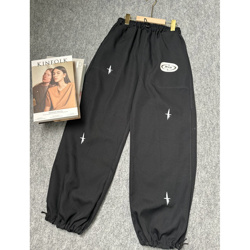 Y2K REFLECTIVE STAR PANTS REFLECTIVE STAR PANTS