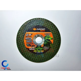 PUMPKIN ใบตัด ใบเจียร์ 4 นิ้ว [ ยกกล่อง 25 ใบ ] - ใบตัดเหล็ก ใบหินเจียร์ ใบเจียร์บาง แผ่นตัดเหล็ก