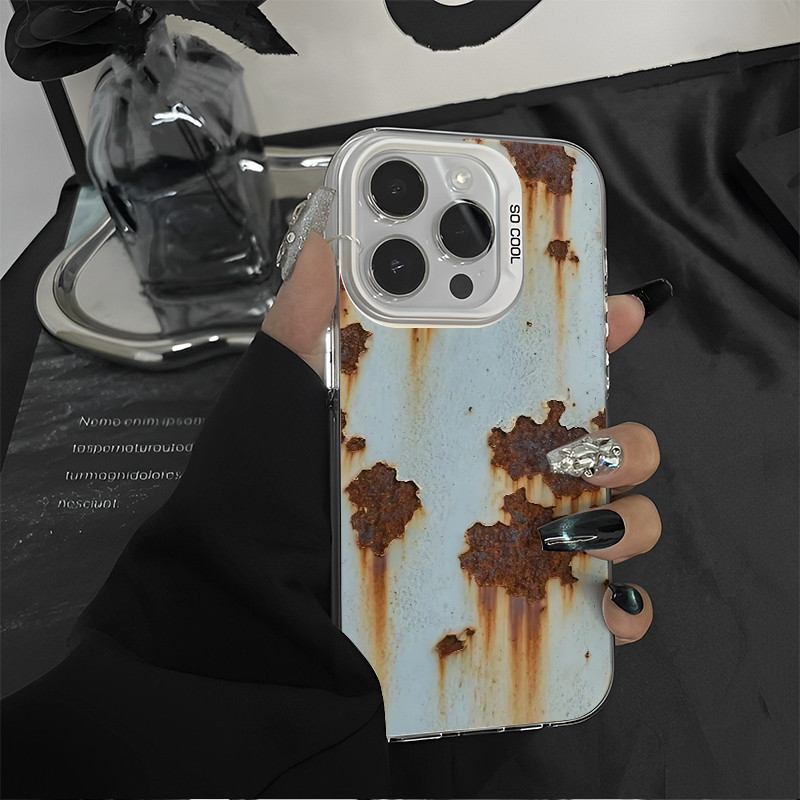 เคส iPhone 13 11 For ไอโฟน 12 14 15 16 Pro MAX 14 15 16 Plus X XR XSMAX 7Plus CASE แกล้งคน สนิม เคสโทรศัพท์แฟชั่นสุดหรู - รูปที่ 7