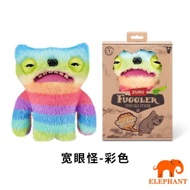 พร้อมสต็อก คนลักลอบน้ํา อย่างเป็นทางการของแท้น่ารักฟันมอนสเตอร์ประหลาดผายลมชุดตุ๊กตาตุ๊กตาน่าเกลียดน่ารักตลกอินเทรนด์เล่นตุ๊กตาของเล่น - รูปที่ 4