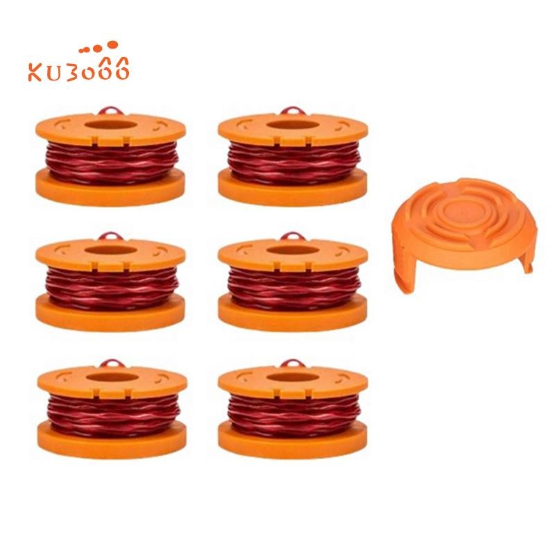 Trimmer Spools Cover Set ชุดสําหรับเครื่องตัดหญ้า WA0010 Spool WA6531 Line Cover ชิ้นส่วนเครื่องมือ