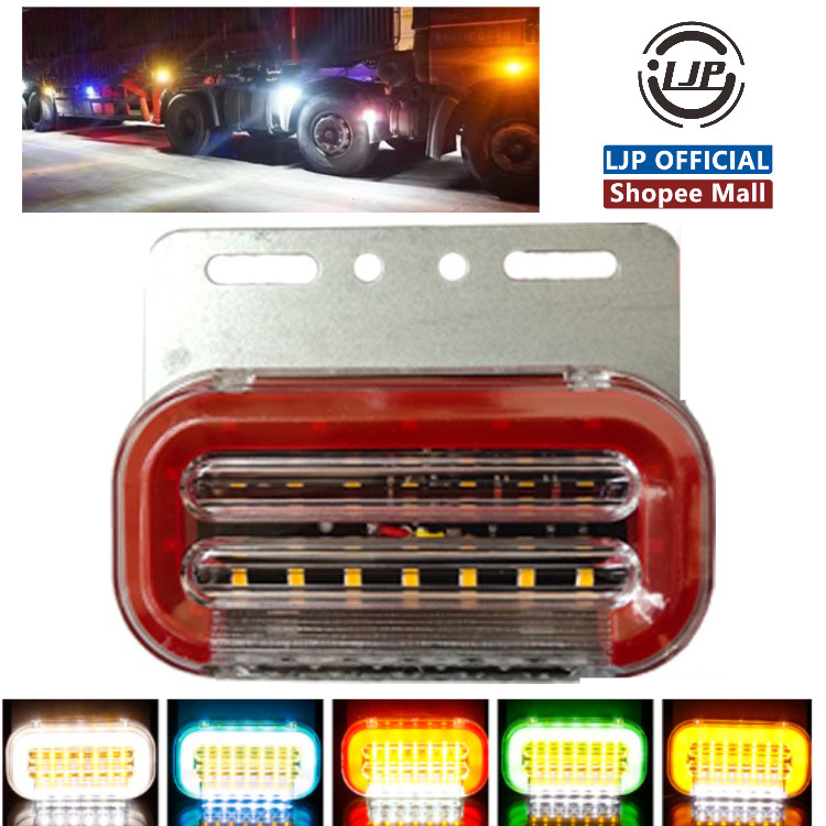 24V LED หลอดไฟสัญญาณข้างขวา Wll คุณภาพดี และมีความสว่างสูง วิ่ง! มันเคลื่อนไหวได้ Running Light