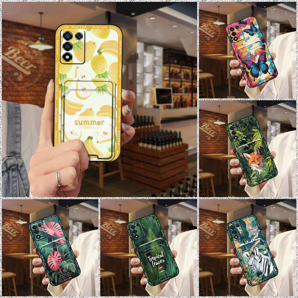 ทนทานกันกระแทกเคสโทรศัพท์สําหรับOPPO K9S/Realme Q3S/Q3T/K10 Vitality Editionนุ่มสกปรกTPUการ์ตูนน่ารั