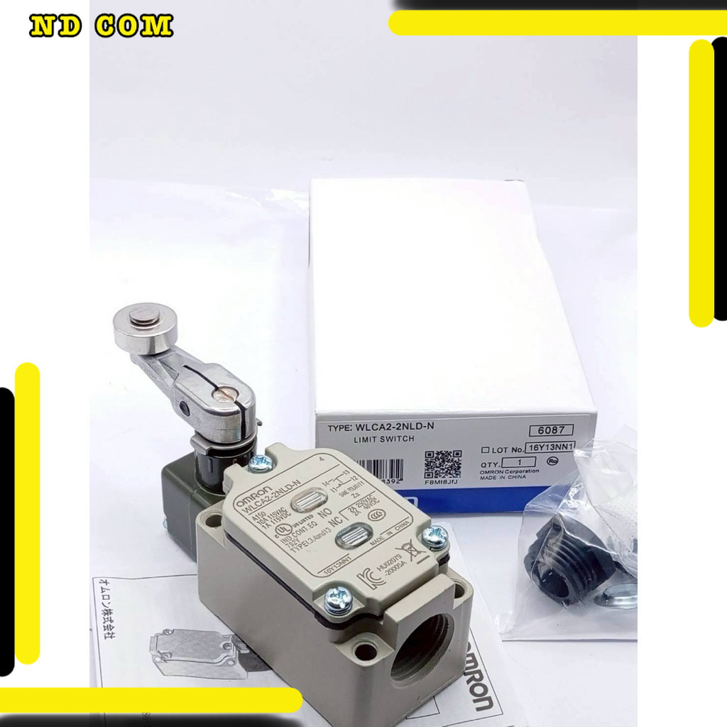 สุดคุ้ม! WLCA2-2NLD-N TYPE: WLCA2-2NLD-N LIMIT SWITCH สวิตช์ไมโครสวิส ถ่ายจากงานจริงทางร้าน