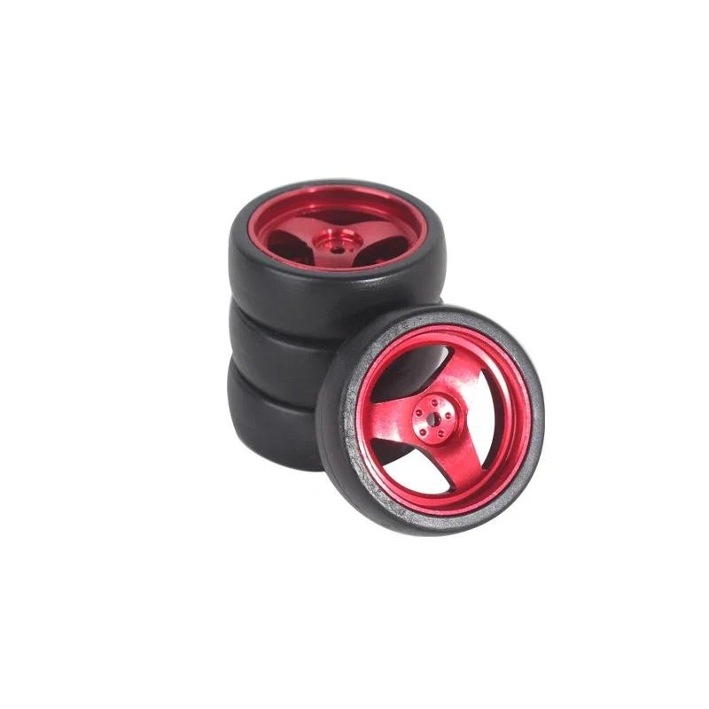 สําหรับ A86 LD1801 LD1802 LD1803 LD1804 A01 A02 โลหะ RC Hard Drift ล้อยาง Hard Tyre 1/18 RC รถอะไหล่