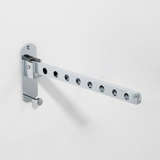 ✨ไม้แขวนเสื้อปรับระดับ6-8รู สีดำ/เงิน เหล็กคาร์บอนเกรดดี ใช้…