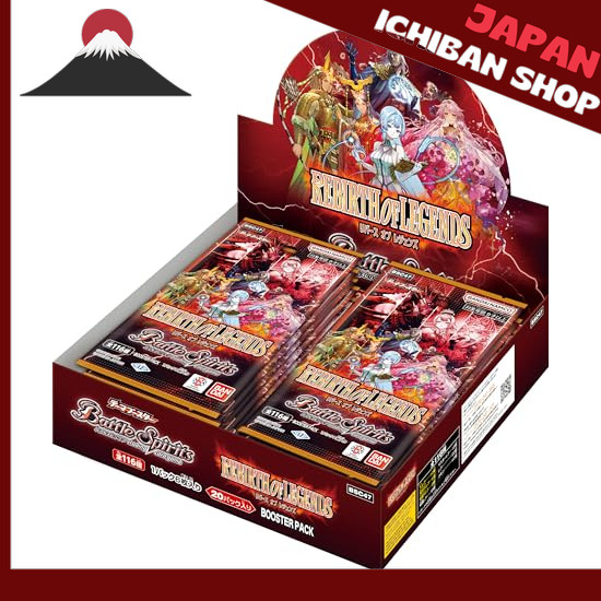 【จากประเทศญี่ปุ่น】 BANDAI Battle Spirits Theme Booster REBIRTH OF LEGENDS Booster Pack [BSC47] (BOX) 20 Packs