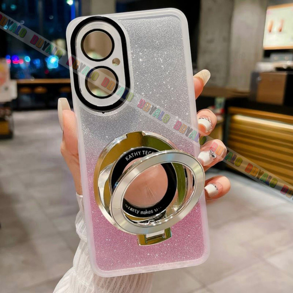 สําหรับ Nova Y73 2025 สําหรับ Huawei Nova Y73 Y 73 NovaY73 HuaweiNovaY73 ผู้ถือแหวนวงเล็บเคสโทรศัพท์