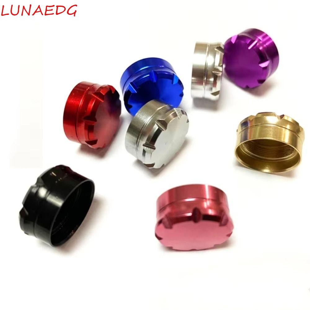 LUNAEDGE ครอบหัวจักรควบคุมแรงดันสำหรับ Daiwa Steez, ฝาควบคุมแรงดึงและล้อปรับแต่งแบบสปินเนอร์, อุปกรณ์เสริมสำหรับรอกตกปลา