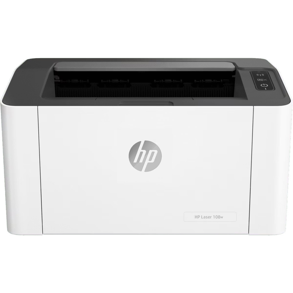 ปริ้นเตอร์ PRINTER HP Laser 108W Wireless Mono Affordable(4ZB80A) หมึกแท้พร้อมใช้งาน สามารถออกใบกำกั