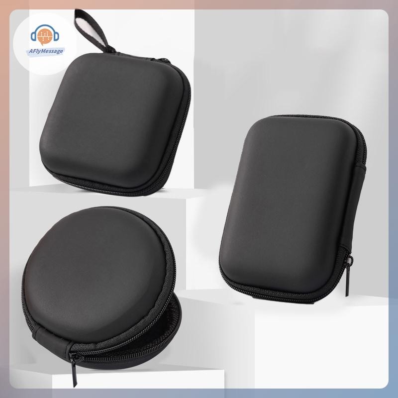AFl แบบพกพา 3C Hard Digital Gadgets กระเป๋าเก็บหนังเทียมหูฟัง Charger Case สายเคเบิลข้อมูล U Disk Organizer TH