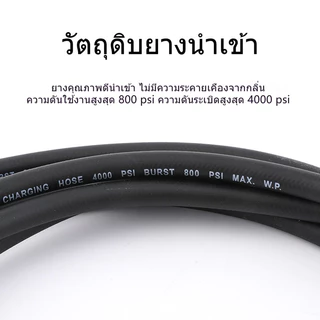สายเติมน้ำยาแอร์ จำนวน 3เส้น สายเกจวัดน้ำยา 120cm/150cm สายชาร์จน้ำยาแอร์ R22/R134a