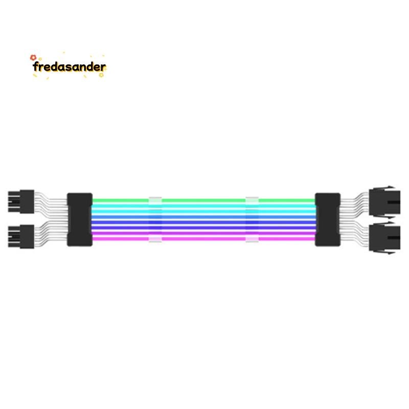 ARGB Power Supply Extension Cable สายไฟเมนบอร์ด RGB Extension Cable สําหรับคอมพิวเตอร์