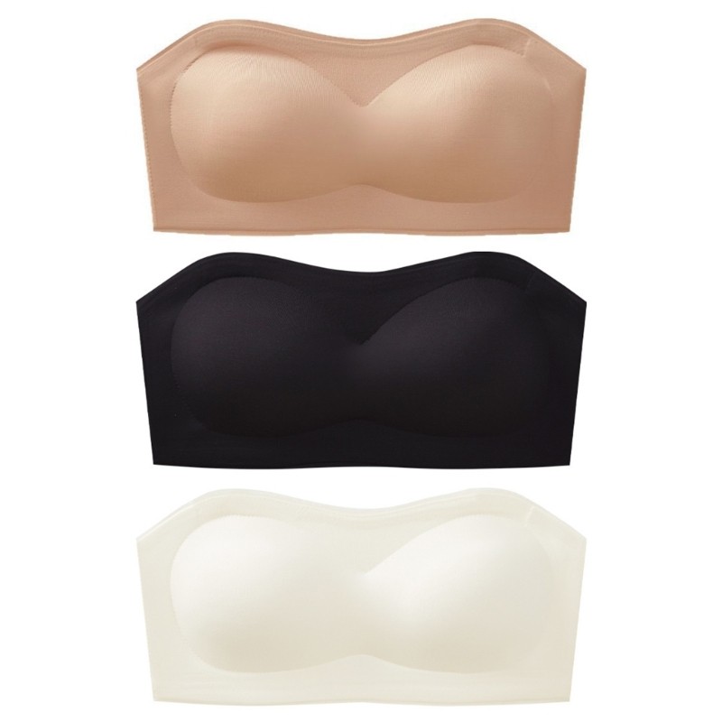 Sup Women Bandeau Bra Bralette Bra Seamlesses Bandeau Tube Tops