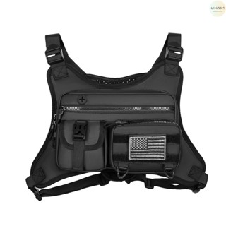 LIxada กระเป๋ากีฬาคาดหน้าอก กันน้ำ น้ำหนักเบาสำหรับผู้ชาย