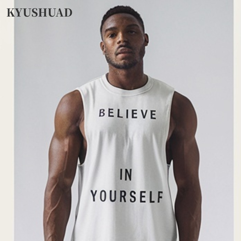 KYUSHUAD เสื้อกั๊กผู้ชายคุณภาพสูง สำหรับวิ่งและสวมใส่สบาย