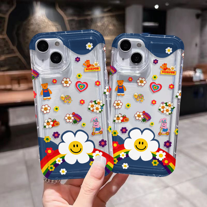 SUN เคสโทรศัพท์ แบบนิ่ม สำหรับรุ่น 15 15PRO 14 13 13PRO 13PROMAX 12 Pro Max 11 8plus 7plus  XR X XS Max SE 11Pro ราคา ถูกที่สุด ดีลบีเคเค แกลเลอรีภาพที่ 5