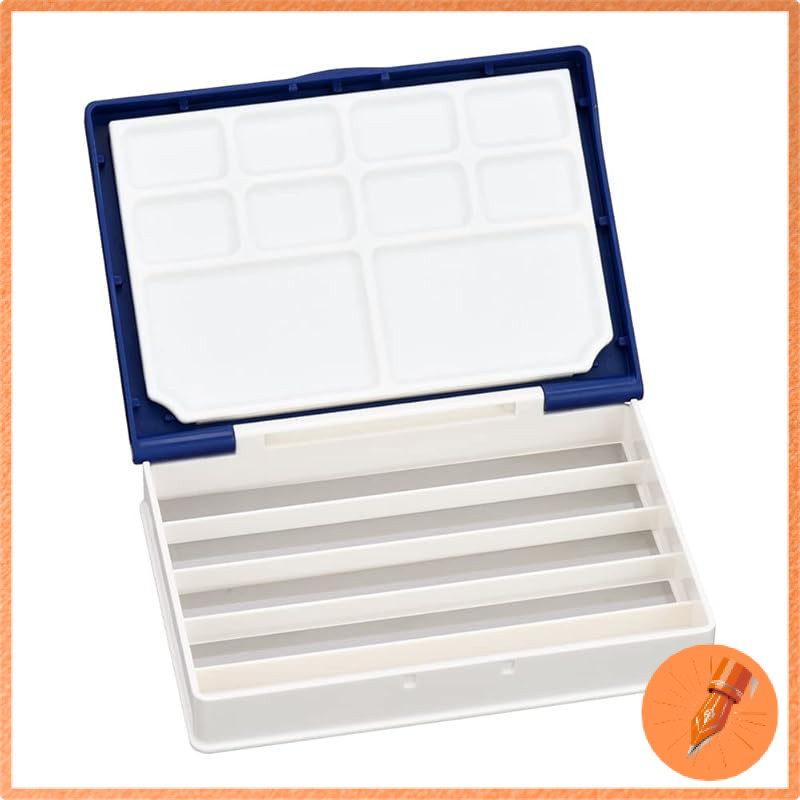 Holbein Solid Watercolor Paint Artist Pan Color PN701 Palm Box Plus Case 02701