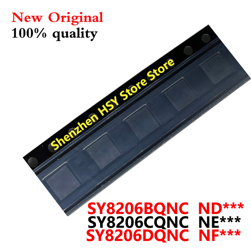 (5-10ชิ้น) 100% ใหม่ SY8206 SY8206BQNC SY8206B ND5MC ND... SY8206CQNC SY8206C NE3KA NE... SY8206DQNC