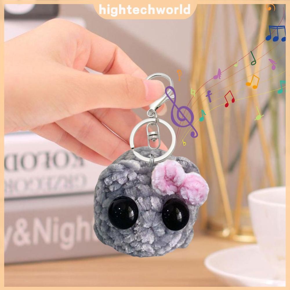 Sad Hamster Meme Sound Music Plush น่ารัก Sad Hamster Meme พวงกุญแจ Kawaii Sad Hamster Plush โครเชต์