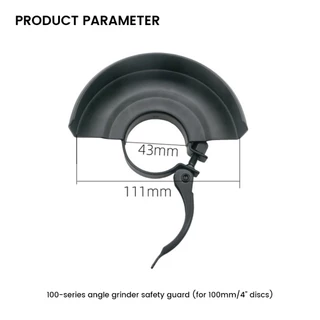 ZELZA ฝาครอบเครื่องเจียร์ สวมเร็ว บังใบกันสะเก็ด ฝาครอบลูกหมู Angle Grinder Wheel Protector Cover