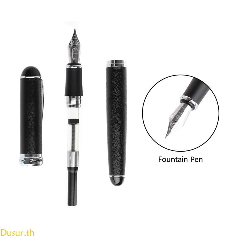 Dusur JINHAO X750 Medium Nib Fountain Pen อุปกรณ์เครื่องเขียนเครื่องมือเขียน