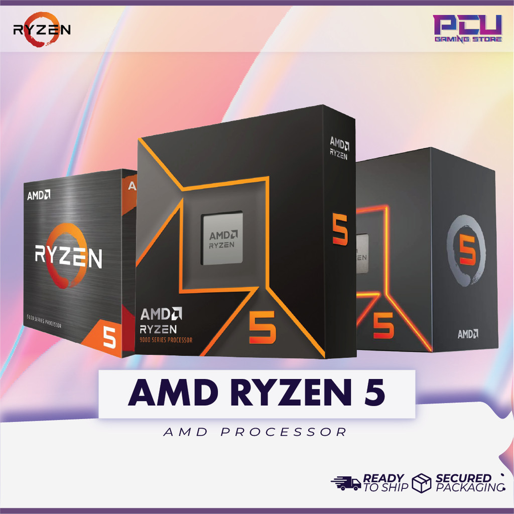 PCU LEGACY AMD RYZEN 5 7500F 7600X / AM5 PROCESSOR / รับประกัน 3 ปี