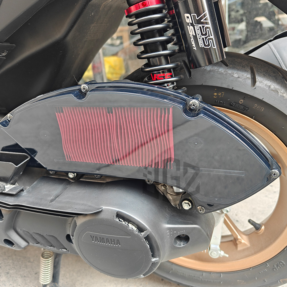 ฝาครอบกรองอากาศสําหรับ YAMAHA NMAX V2 V3 2020-2025 รถจักรยานยนต์ PC Airbox แบนด้านนอก ราคา ถูกที่สุด ดีลบีเคเค แกลเลอรีภาพที่ 2