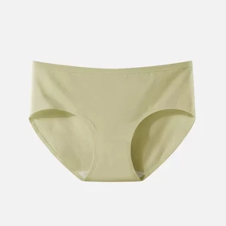 Bra Foryou กางเกงในนักเรียน ผ้านุ่มสวมใส่สบาย เนื้อผ้าฝ้ายปกป้องแบคทีเรีย (1360)WOMEN มี size M-XL สีเรียบ