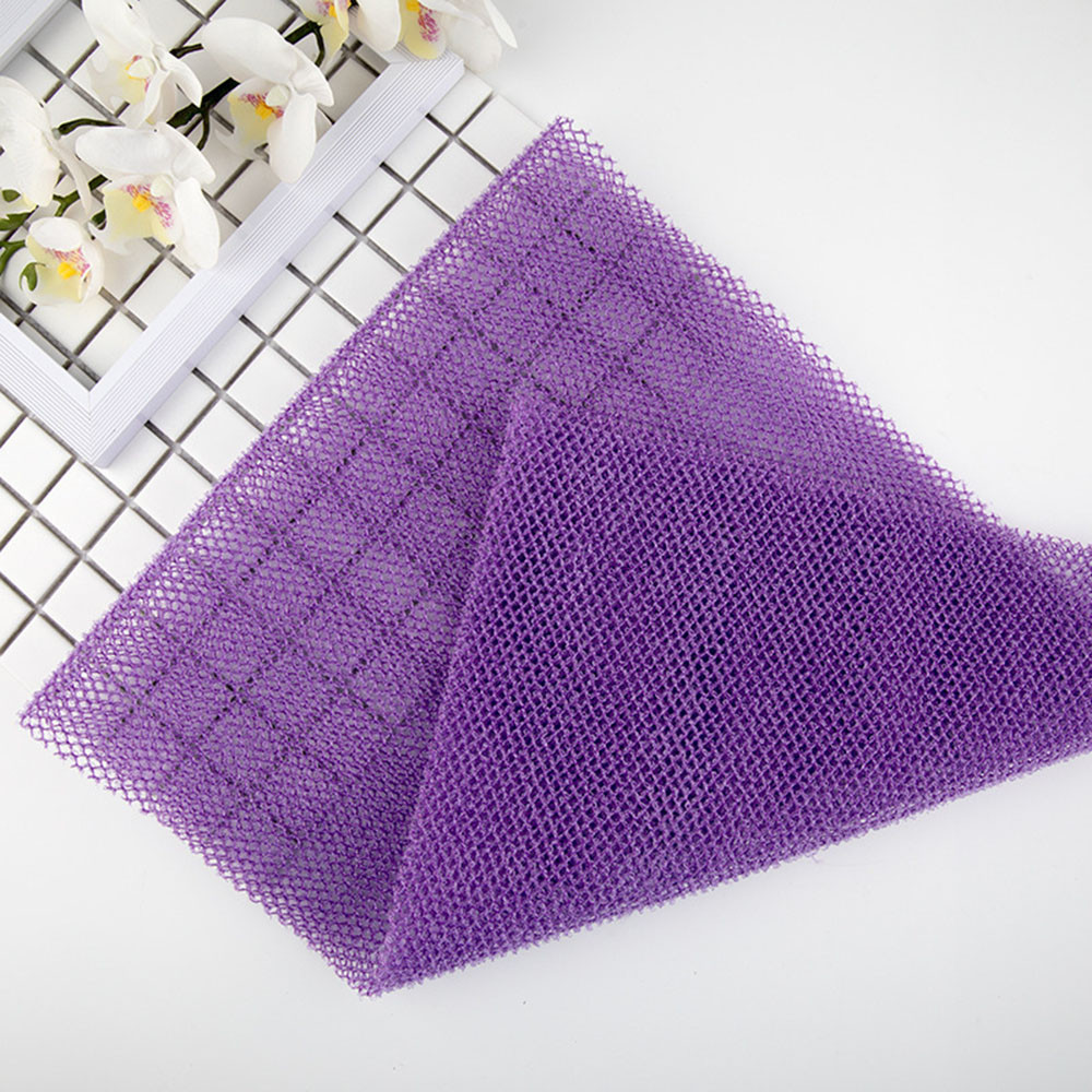 Summer Long Strip Cleaning and Scrubbing Towel Elastic Mesh Shower Towel Shower Strip Unisex