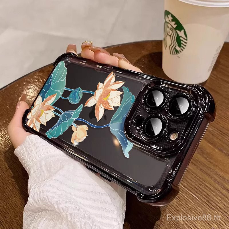 3 In1 Lotus สําหรับ Huawei Honor60 60SE 60 Pro70 Pro 80SE 80 Pro 90 90 Pro เคสโทรศัพท์เคสโทรศัพท์ So