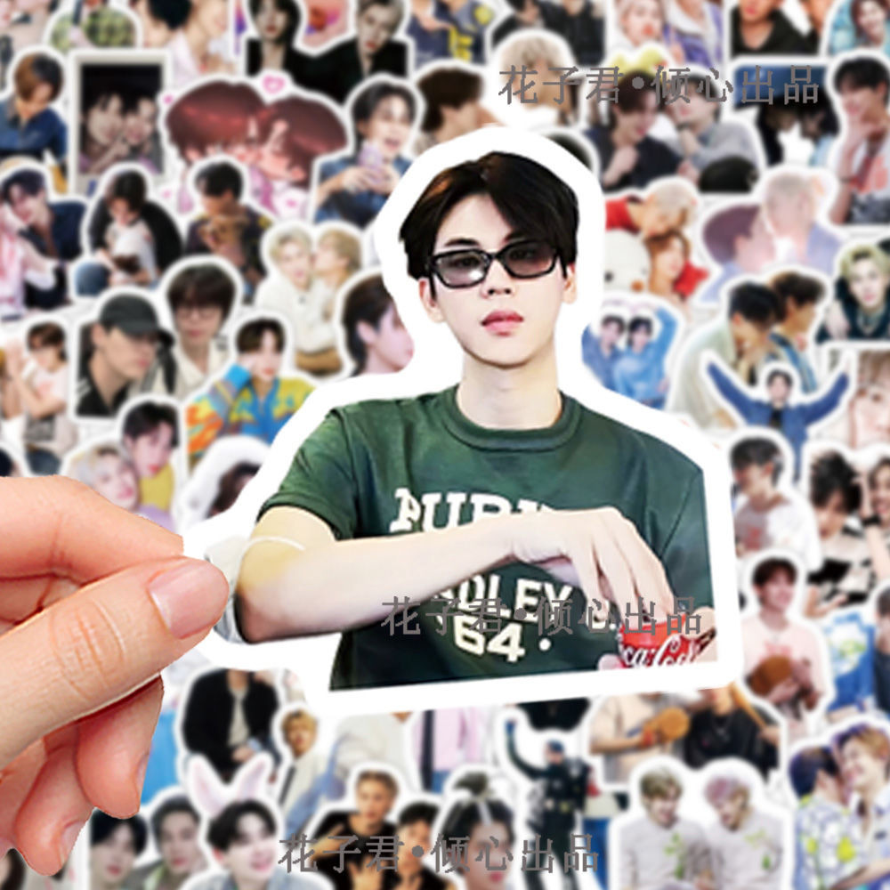 100 แผ่น Taixing bounphem สติกเกอร์มูลค่าสูงยอดนิยมผสม Merchanting diy คู่มือโน้ตบุ๊คสติกเกอร์ตกแต่ง