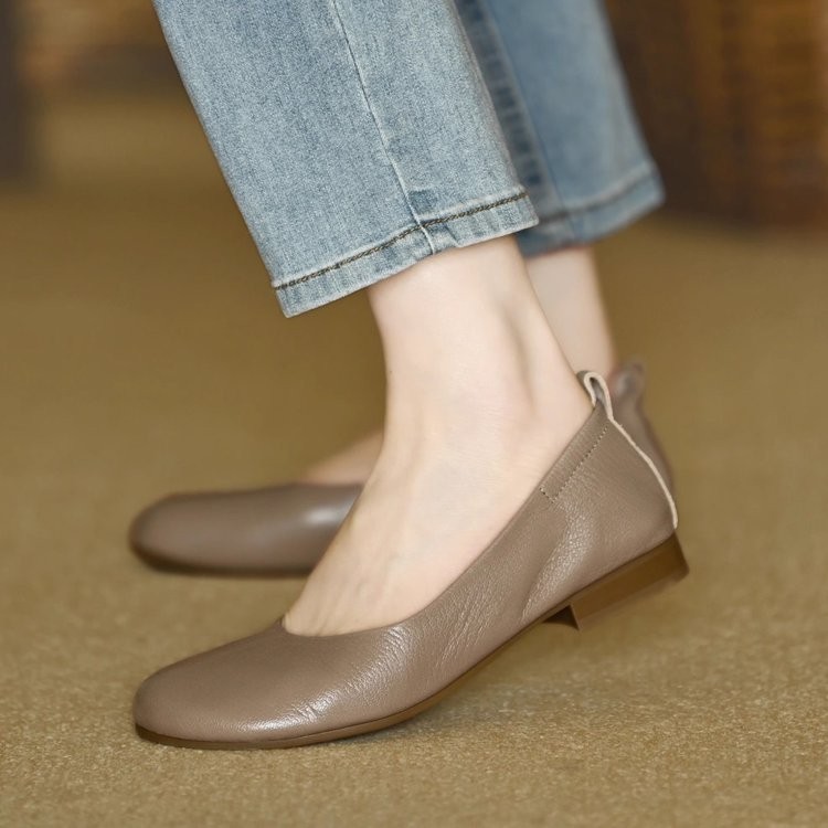รองเท้าส้นแบนสุภาพสตรีแบบLow-Top Retro ไซ즈 35-40