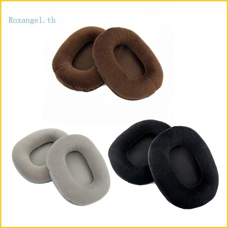 ROX หูฟัง Earmuffs แผ่นรองหูฟังสําหรับ ATH-M40 ATH-M50 M50X M30 M40 M35 SX1 M50 หูฟัง