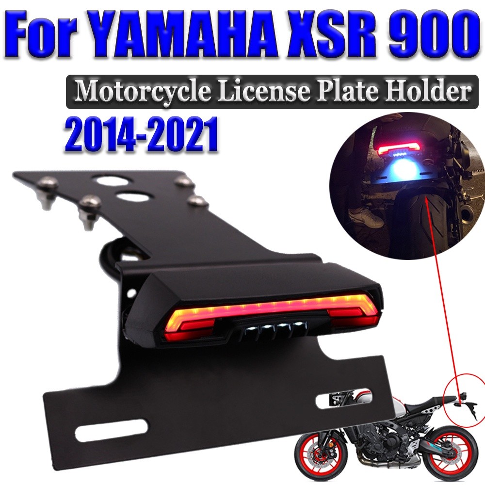 WA ชิ้นส่วนรถจักรยานยนต์สำหรับ Yamaha XSR900 XSR 900 2014- 2022พิทักษ์กำจัดลงทะเบียนป้ายทะเบียนที่วา