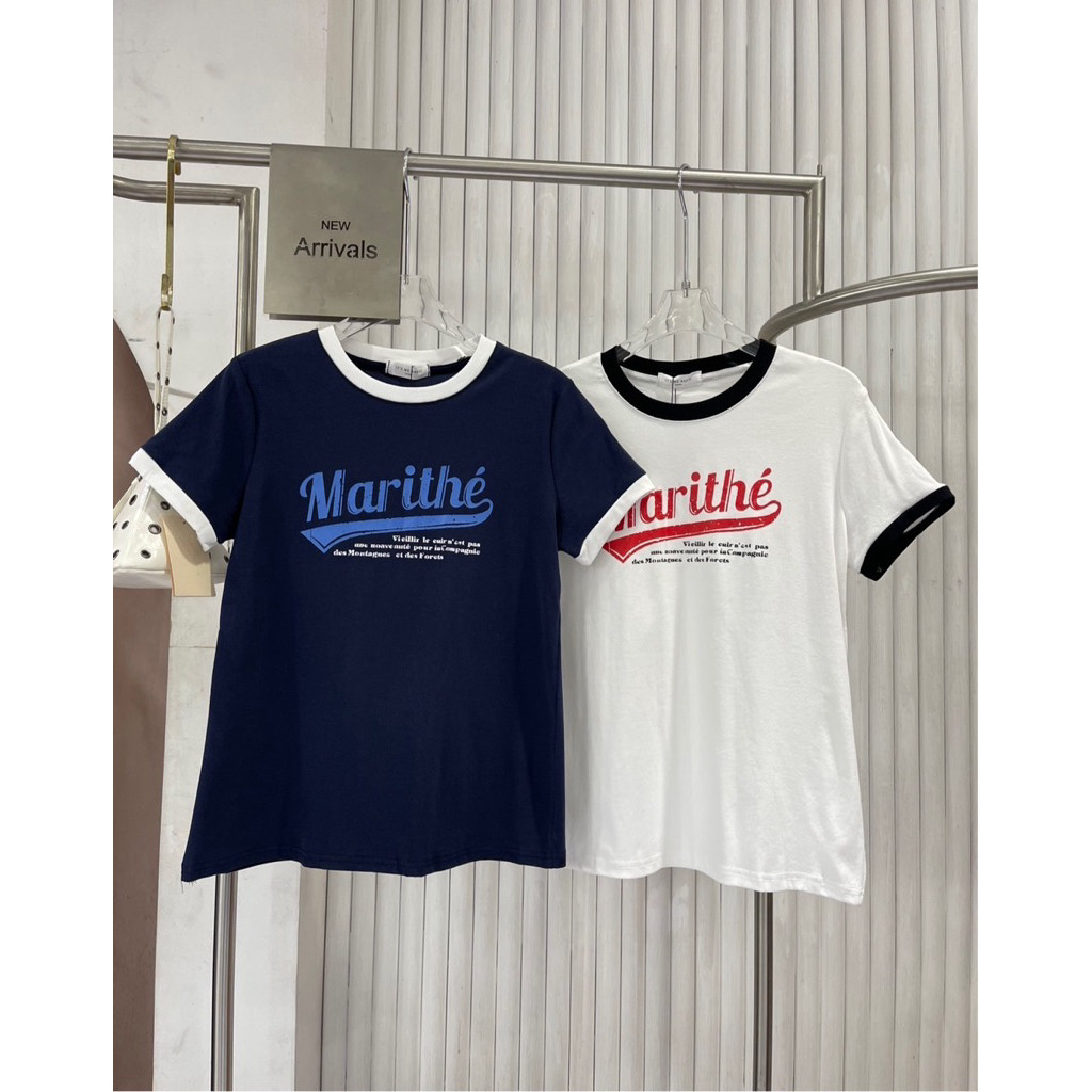 M2M-312 เสื้อยืดคอกลม MARTHE IMPORT BANGKOK