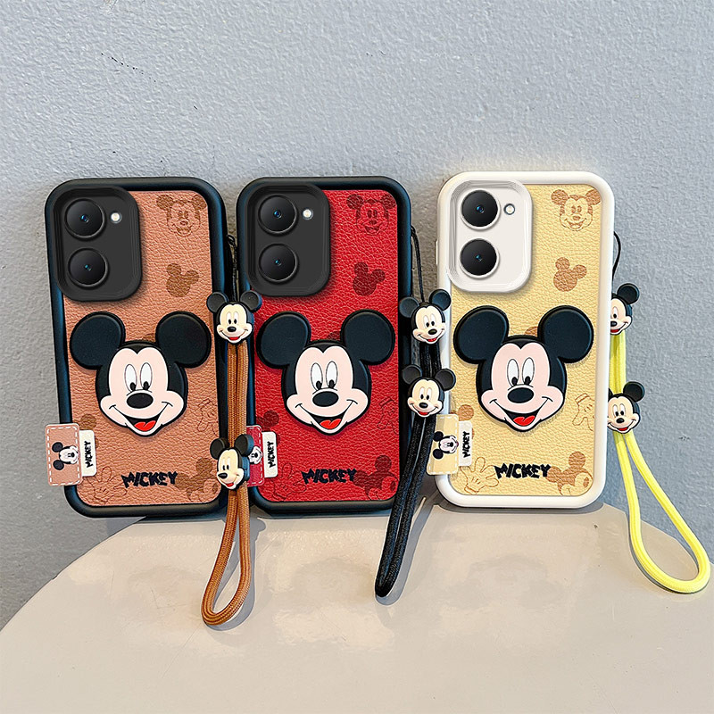 เคส Vivo y03t case vivo y03 y18 case เคสโทรศัพท์หนังการ์ตูนสําหรับ