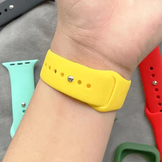 สายซิลิโคนอ่อน for IWatch Ultra 3 2 SE 3 2 Smart Watch Series 11 10 9 8 7 6 5 4 3 49 46 45 44 42 41 38มม. สายยางเปลี่ยน