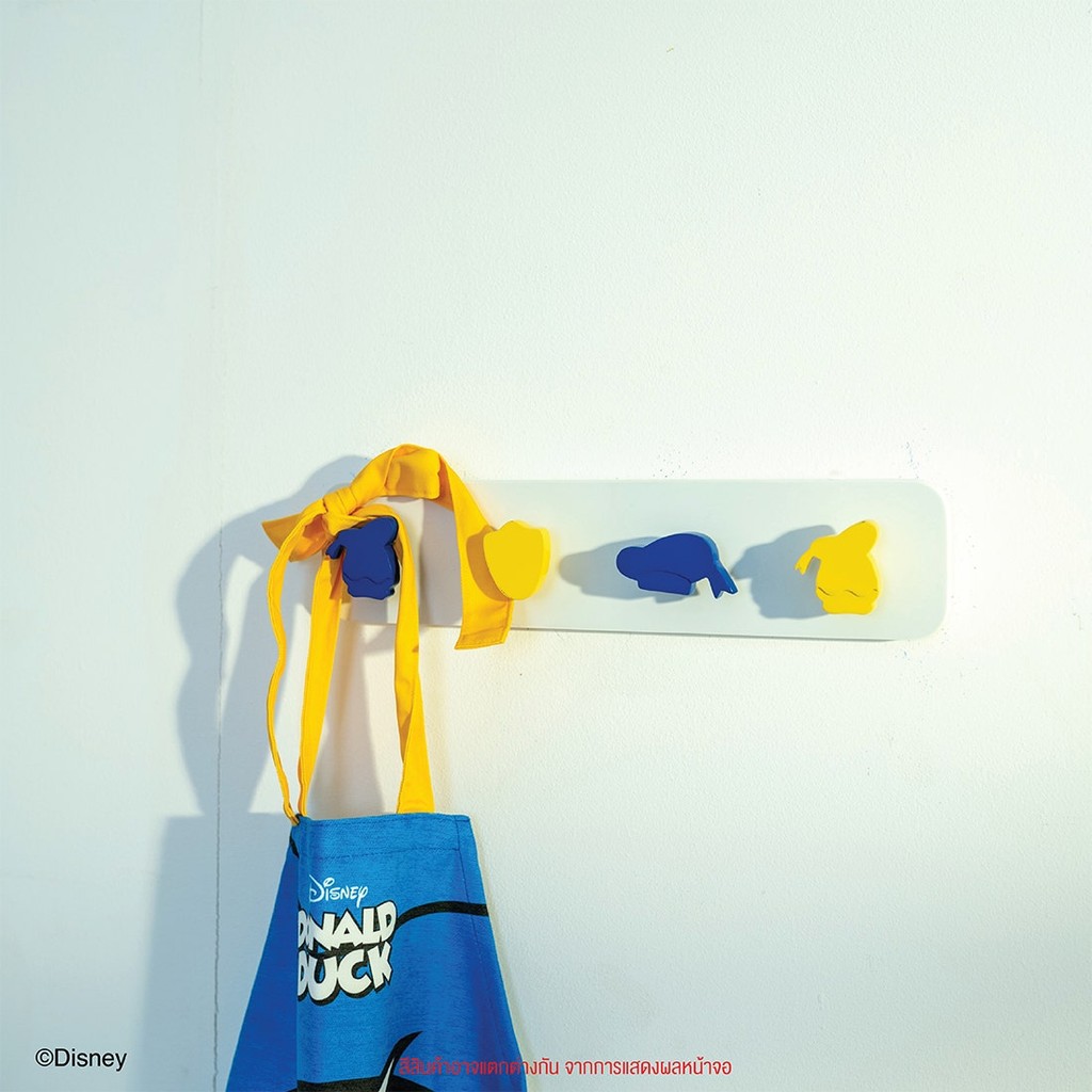 Disney Home ที่แขวนอเนกประสงค์ DISNEY รุ่น MICKEY-FUNFEST DONALD/01 สีขาว (40x5x9 ซม.) แบรนด์ DISNEYHOME