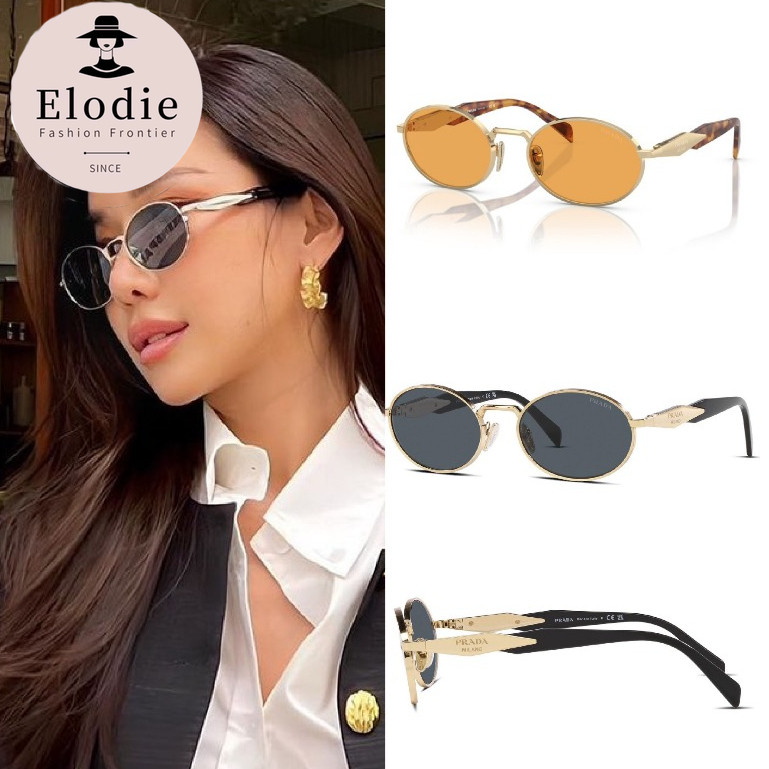 แว่นกันแดด Prada รหัส PR 65ZS ของแท้ พร้อมอุปกรณ์ครบset ใส่ได้ทั้งชายและหญิง