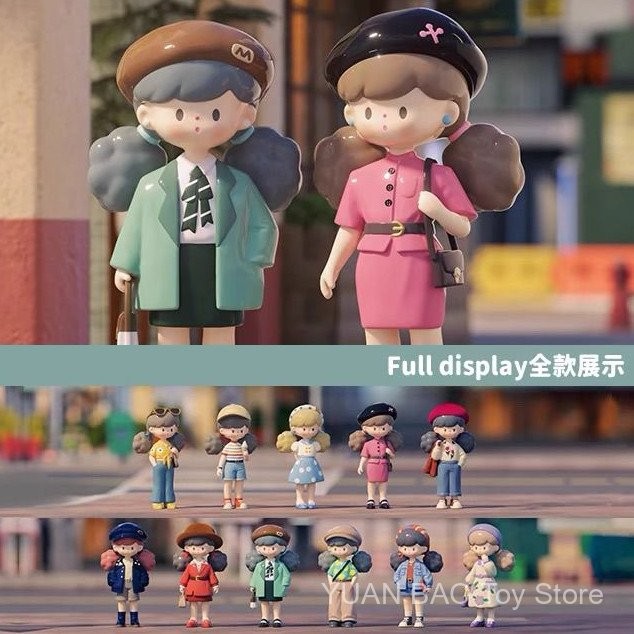 Popcorn Sister 8th Generation Retro Hong Kong Style Mystery Box กําลังมองหาเครื่องประดับรูปยูนิคอร์น