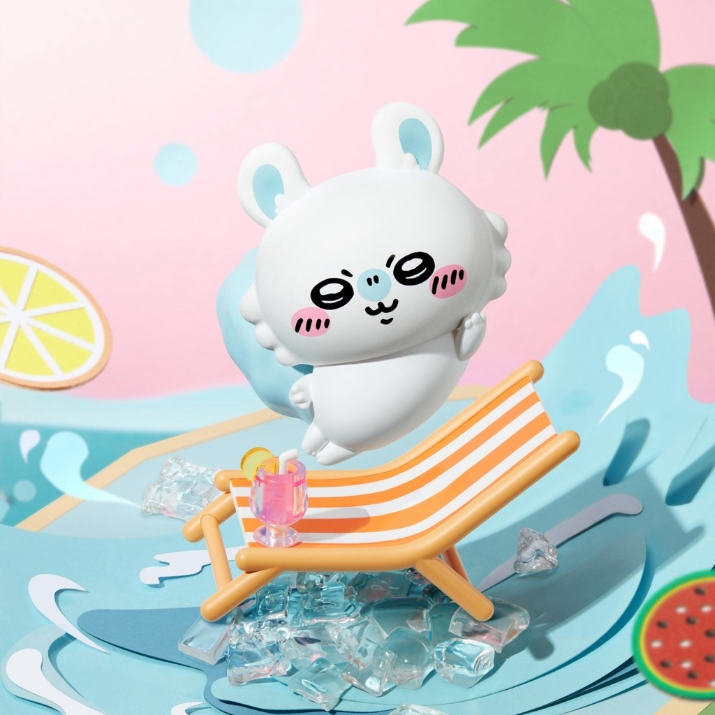 Chikawa Summer Momo Tea Series Chiikawa Figurine Blind Box