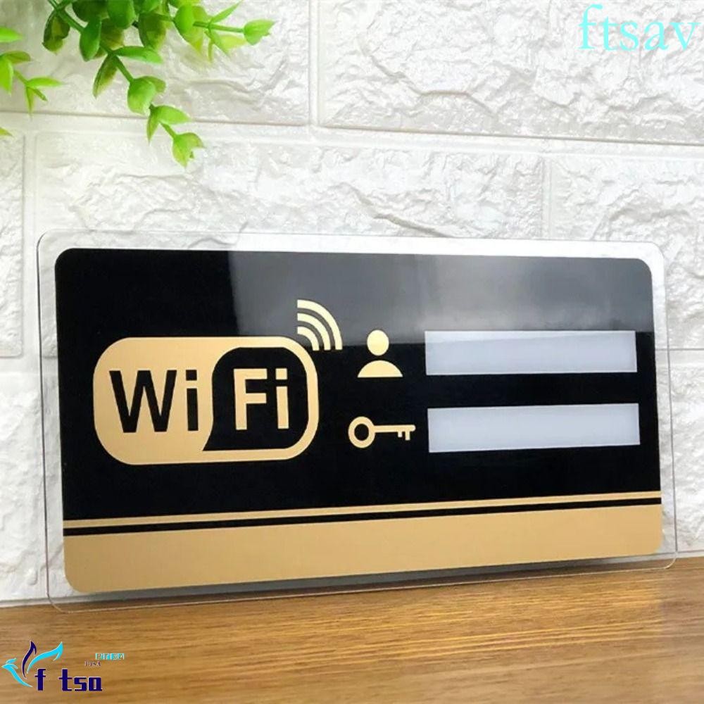SWIFTSAVER สติ๊กเกอร์ติดผนัง 3D, ลายมือตกทน WIFI Signage, Wireless Signage สะดวก Rewritable Wifi Notice Board Office